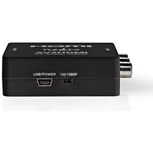 Composietvideo-naar-HDMI-Converter - 1-Wegs - 3x RCA (RWY) - HDMI-Uitgang