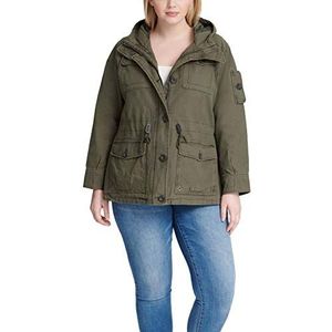 Levi's Women's Plus Size Katoen Vier Pocket Hooded Field Jacket Lichtgewicht