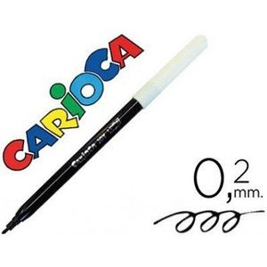 Carioca 07255 Markeerstift, zwart, 1 stuk