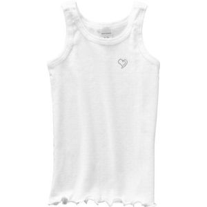 Schiesser Vest voor meisjes, Wit - Wit (100-wit), 4 Jaar (Merkmaat:2 Jaar)
