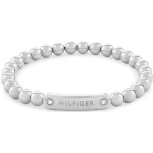 Tommy Hilfiger Sieraden Dames Kralen Armband in roestvrij staal, anjer goud en geel goud, Eén maat, Roestvrij staal, Geen edelsteen