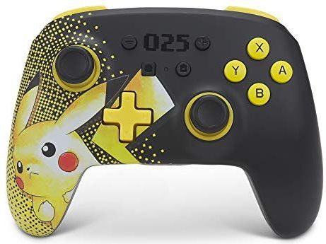 PowerA - Pikachu 025 - Draadloze Controller - Nintendo Switch - Bluetooth 5.0