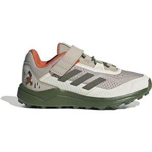 adidas - TERREX Disney Agravic Flow - Hardloopschoenen - Wonder Beige / Olive Strata / Oranje