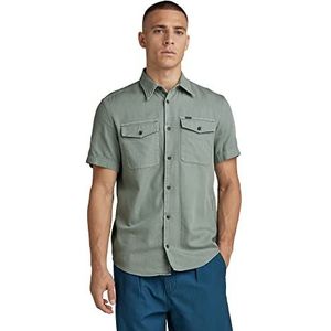 G-STAR RAW Heren Marine Slim s Shirt, blauw (Iceberg Green Gd 7647-d149), S