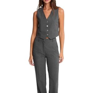 MORGAN Mouwloos vest, Grijs m, 32 NL