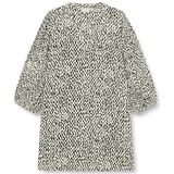 Kaffe - Curve Tuniek - Turtledove/Black Graphic Dot - Elastisch - Casual Pasvorm