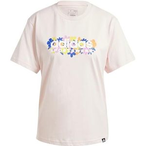 adidas Dames SOFT SIDE 2.0 GRAPHIC TEE, sandy pink, S