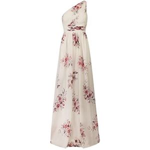 APART Fashion Jurk voor dames, Crème-multicolor, 40