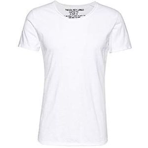 KEY LARGO Bread New Round T-shirt voor heren, wit (1000), 3XL
