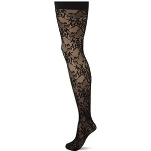 Spanx Lovely Lace Tights Leggings voor dames, Zeer zwart, XS
