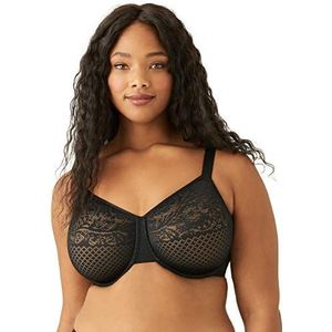 Wacoal Visuele effecten minimizer beha voor dames, Zwart, 80H