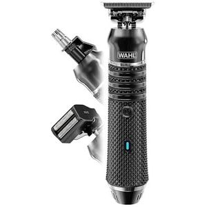 Wahl Pro Series High Visibilty Trimmer trimmer, close-cutting mes, Lithium-Ion, volledig wasbaar baardtrimmer, verzorgingsset, verwisselbare koppen, professioneel, snoerloos, close-cutting