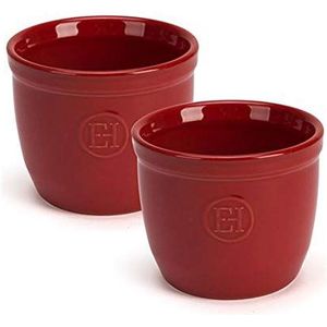 Emile Henry Set 2 x Ramekin Schotel nr. 8, (10.08), Bourgondië,