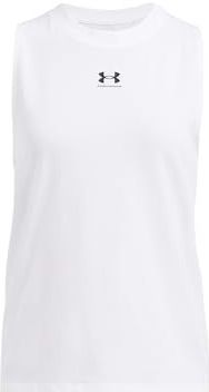 Under Armour - T-shirt - Lichtgrijs - Katoenmix - Comfortabele Pasvorm