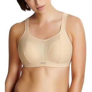 Panache Sportbeha met volledige dekking voor dames, Latte, 80M