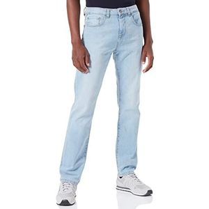 TOM TAILOR Uomini Josh Regular Slim Jeans 1029770, 10111 - Clean Bleached Blue Denim, 31W / 34L