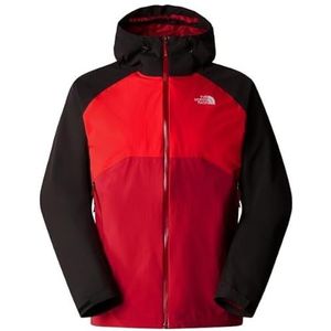 The North Face Stratos Jas voor heren Garnet Red/High Risk Re S