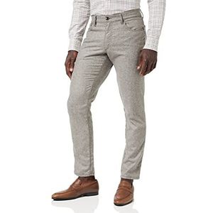 Hackett London Heren Flannel 5 PKT Broek, TAN, 34W/32L