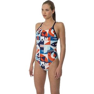 Manta zwemmen vrouwen cartoon badpak