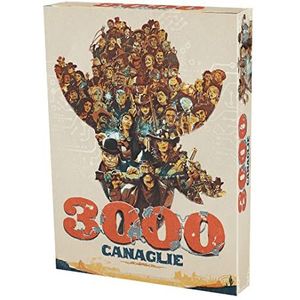 Asmodee - 3000 Canaglie - strategie- en bluffbordspel, 2-4 spelers, 12+ jaar, Italiaanse editie