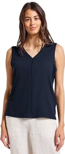 Street One - Jersey Top - Blauw - Dames