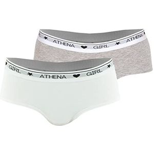 Girl by Athena Cotton Ultra Soft LQ48 ondergoed, wit/China, 5 meisjes