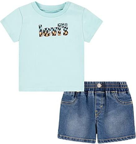 Levi's - Kids Core Seasonal Logo - T-shirt - Denim Set