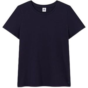 Petit Bateau T-shirt met korte mouwen voor dames, Smoking Blauw, L
