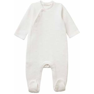 United Colors of Benetton Rompertje M/L 3UDGAT01A pyjama voor jongens en pasgeborenen, wit, 74 jongens