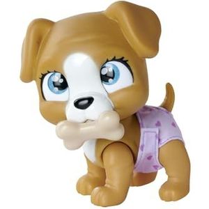 Simba 105953050 Pamper Petz hond, met drink- en vochtfunctie, speelgoedhond voor kinderen vanaf 3 jaar, puppy om te spelen, met verrassing en magische poot
