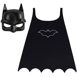 DC Batman - Batman-set met cape en masker - accessoire voor superheldenkostuum
