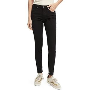 Scotch & Soda Skinny Fit Jeans voor dames, Stay Black 1362, 32W / 34L