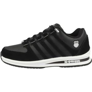 K-Swiss Low Rinzler SP SMU Sneakers voor heren, Black Black White, 41 EU
