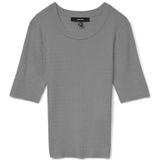 VERO MODA Trui 'VMSILJE'  grijs gemêleerd