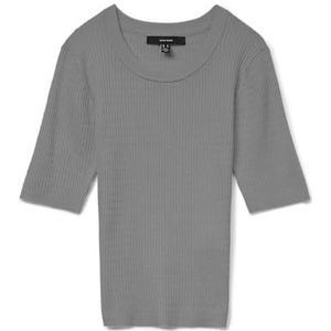 VERO MODA Trui 'VMSILJE'  grijs gemêleerd