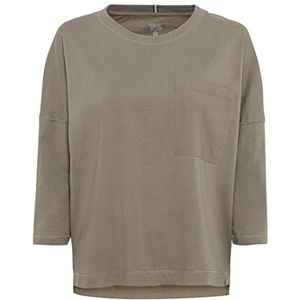 Camel Active Womenswear Dames 309688/1T33 T-shirt, groen, XXL, groen, XXL