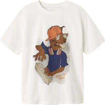 T-shirt - Relaxed Fit - Jersey - Korte Mouwen