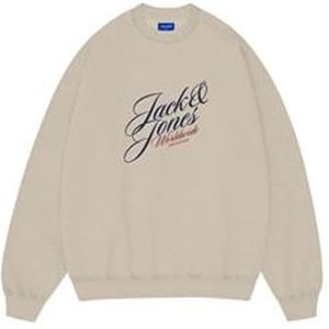 JACK & JONES Junior Jorinwood Sweat Crew Neck FST Jnr Sweatshirt, antiek wit., 152