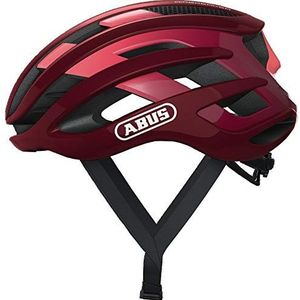 ABUS AirBreaker Racefiets Helm - Hoogwaardige Fietshelm voor Professionele Wielrenners - Unisex, voor Dames en Heren - Rood, Maat S