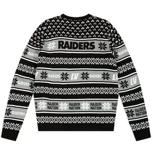 FOCO Standard NFL Big Logo Ugly Sweater, Team Color