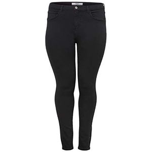ONLY Carmakoma Carstorm Push Up Hw Sk Dbd Noos Skinny Jeans voor dames, zwart (zwart), 50