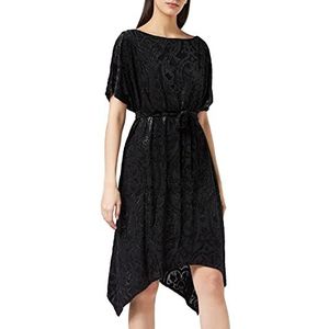 Gina Bacconi Elegante kaftan jurk voor dames, cocktailjurk, Zwart, 38 NL