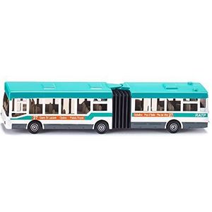 siku 1617001, gelede bus RATP Frankrijk, metaal/kunststof, turquoise/wit, veelzijdig inzetbaar, speelgoed voor kinderen