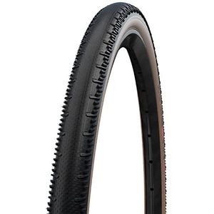 Schwalbe G-One Rs Evolution Line, uniseks volwassenheid voor volwassenen, zwart/transparant, 35-622 (28"" x 1,35)