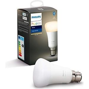 Philips Hue Ampoule LED Connectée White B22 Compatible Bluetooth, Fonctionne avec Alexa