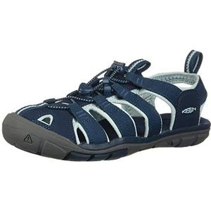 KEEN Clearwater CNX sandalen voor dames, Navy Blue Glow, 36 EU