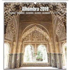 Grupo Erik Editores kalm1906 Kalender Tourisme 2019 Alhambra, 22,5 x 24 cm
