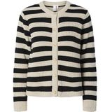 Vest - Gebreide Katoenmix - Ronde Hals - Lange Mouwen - Regular Fit