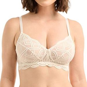 Elise SANS COMPLEXE - Omsluitende BH - Wit - Kant Materiaal