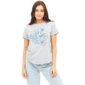 Disney Mickey Grow T-shirt voor dames, grijs heather, X-Large